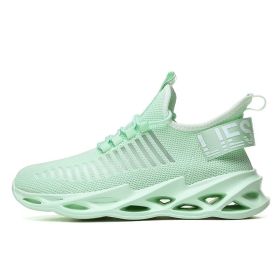 Women and Men Sneakers Breathable Running Shoes Outdoor Sport Fashion Comfortable Casual Couples Gym Mens Shoes Zapatos De Mujer (Shoe Size: 37, Color: G116 Green)