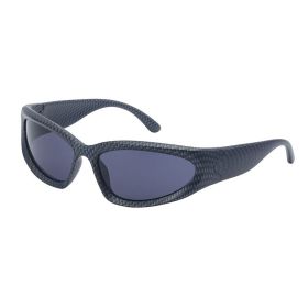 New Amazon Explosive Personality Cycling Sports Sunglasses Men's Wholesale UV Protection Sunglasses Women's Trend (Color: C2 sand black carbon brazing 3 gray)