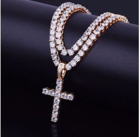 EMPEROR 6MM Tennis Choker Pendant | 912671 (Color: Rose)