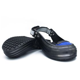 Steel Toe Covers for Shoes Safety Overshoes Steel Toe Caps Safety Boot Anti-Smash Titanium Aluminum Alloy Toe Shoe Covers with Adjustable Strap f (size: S (US Size 4-7.5) Women's)